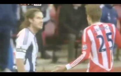 Peter Crouch abre os olhos a Olsson
