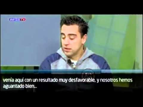 Xavi: “Os de Madrid não sabem perder”