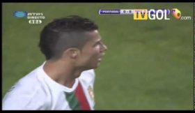 O excelente golo que Nani roubou a Ronaldo!