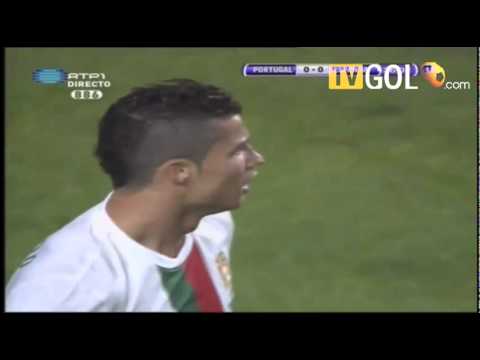 O excelente golo que Nani roubou a Ronaldo!