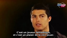 Cristiano Ronaldo elogia Messi