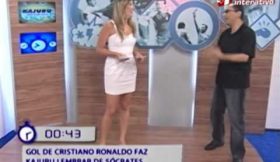 CR7 elogiado em programa de TV no Brasil