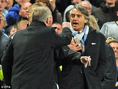 Ferguson e Mancini desentendem-se