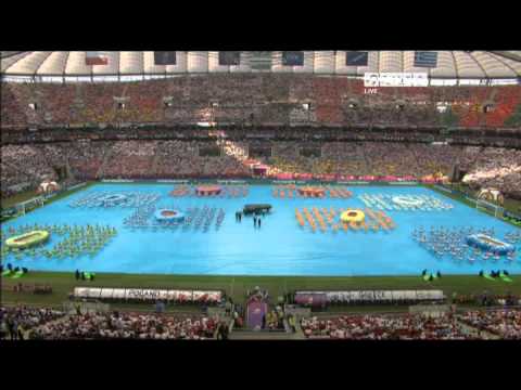 Cerimónia de abertura do Euro 2012