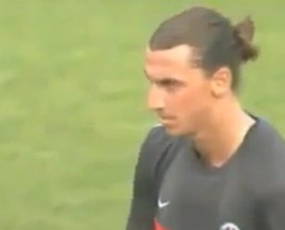 Ibrahimovic, agressivo nos treinos do PSG