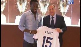 Essien já treina no Real Madrid