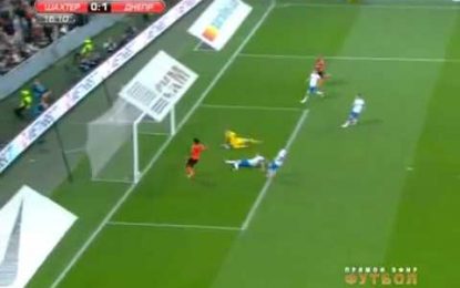 O falhanço de Luiz Adriano