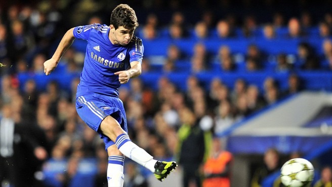 Oscar delicia Stamford Bridge