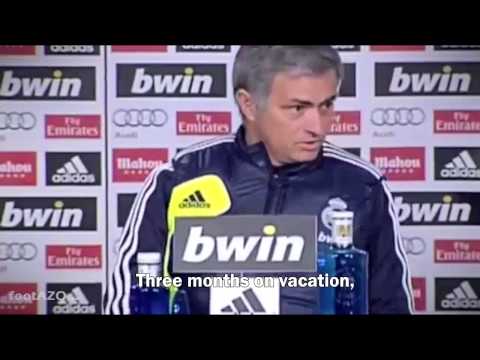 Mourinho critica nomeações da FIFA para treinador do ano