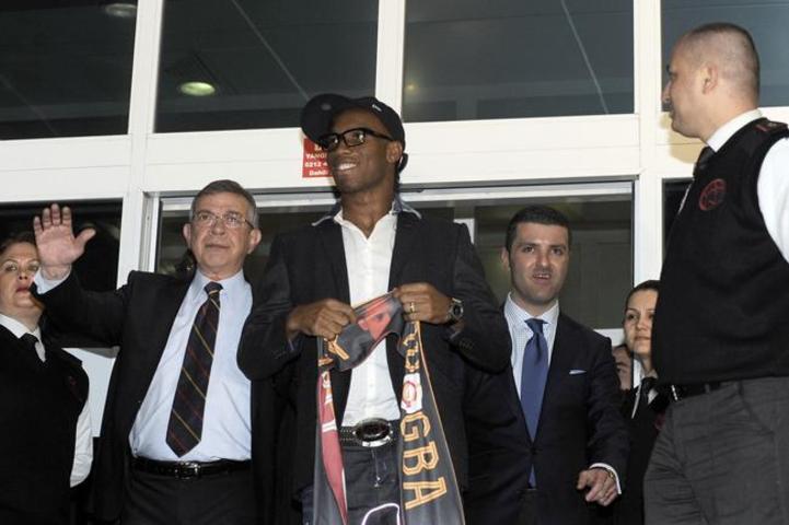 Drogba chega ao Galatasaray