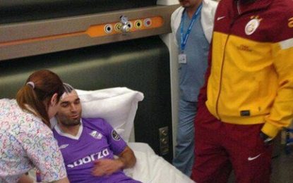 Drogba põe Barral no hospital