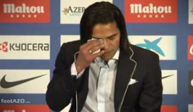 Falcao emociona-se no último dia em Madrid