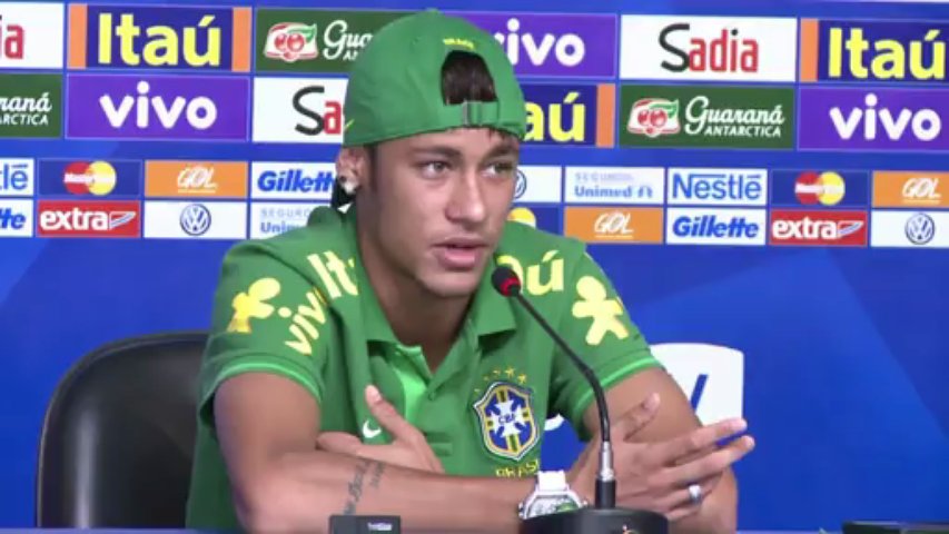 Neymar gostava de defrontar a Espanha na final da Taça das Confederações