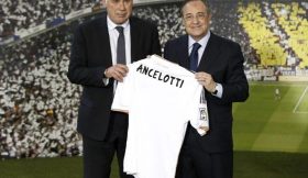 Ancelotti apresentado em Madrid