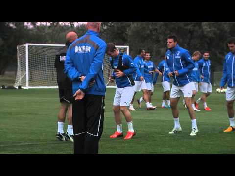 Treino do Rangers abalado por trovão