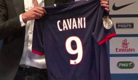 PSG já tem novo número 9: é Cavani!