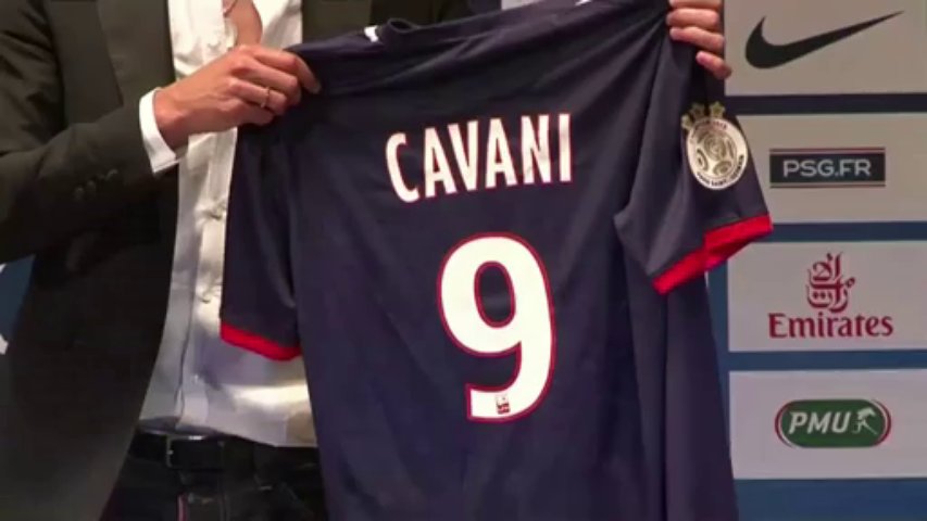 PSG já tem novo número 9: é Cavani!