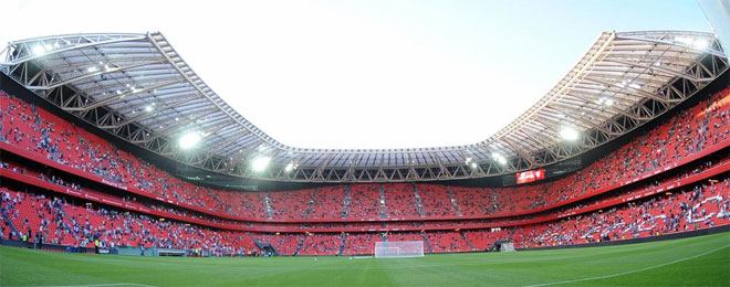 Athletic Bilbao já estreou o novo Estádio San Mamés