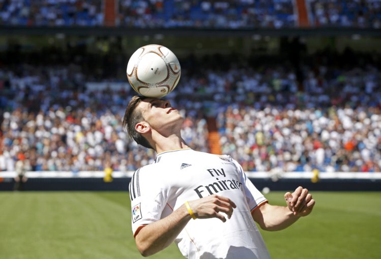 Bale finalmente apresentado no Real Madrid