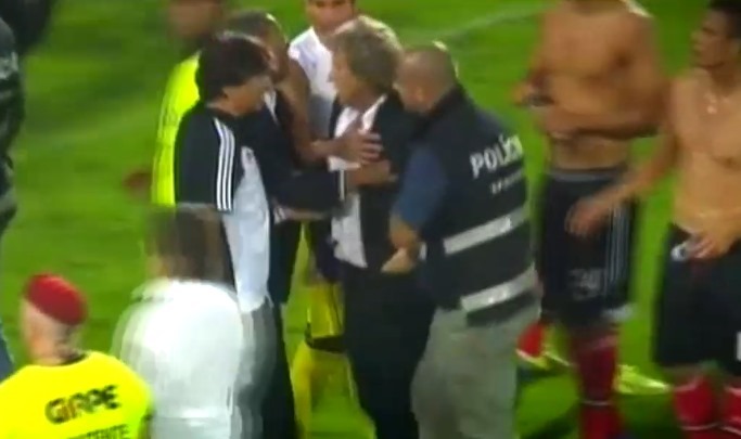 Confusão em Guimarães: Jorge Jesus vs PSP