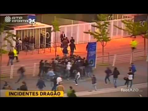 Incidentes no Dragão antes do Porto-Sporting