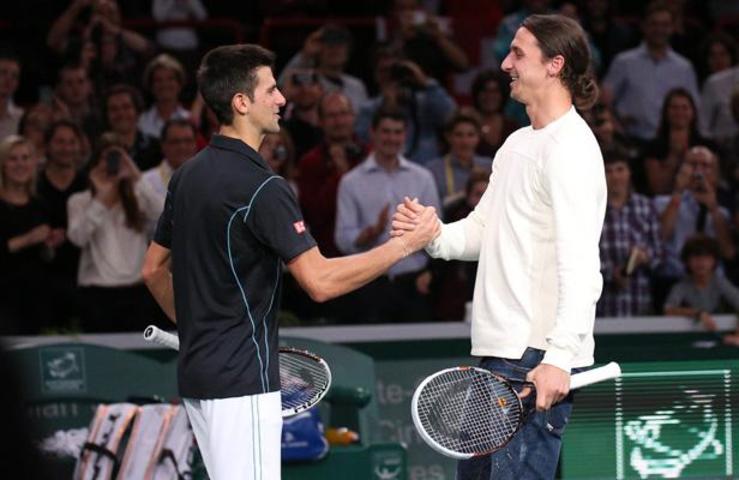 Djokovic convida Ibrahimovic no Master de Paris