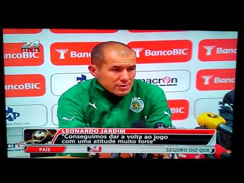 TVI24 e a estranha banda sonora “mentirosa” na conferência de imprensa de Leonardo Jardim