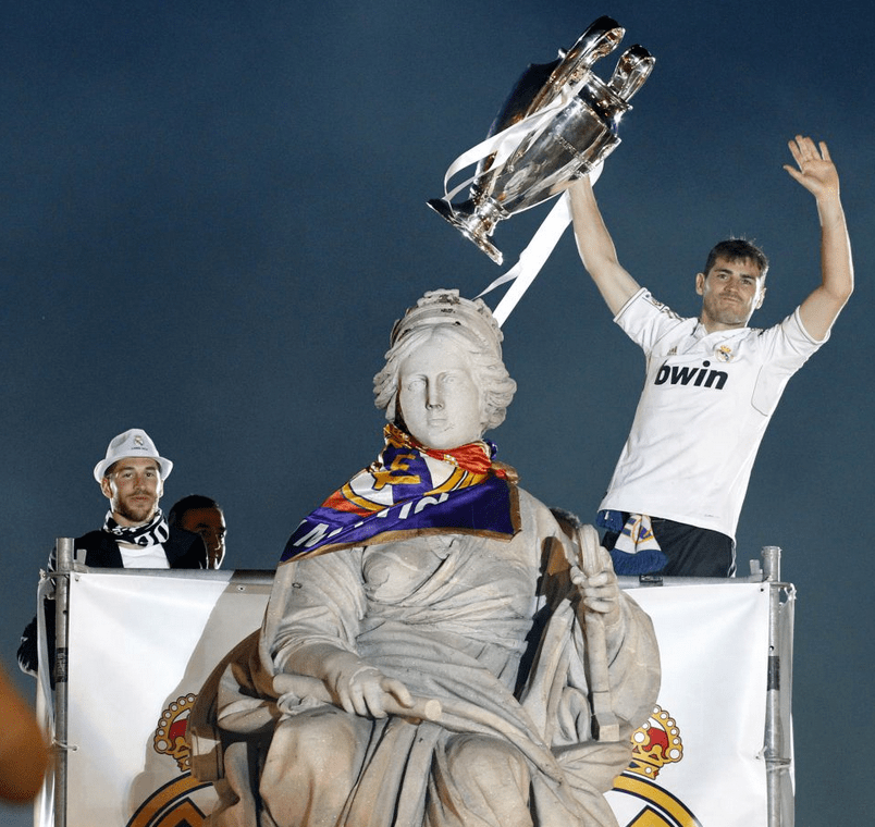 Real Madrid festeja em Cibeles título europeu