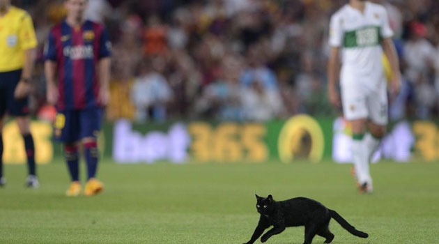 Gato preto não deu azar ao Barça no arranque da Liga Espanhola