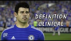 Todos os golos de Diego Costa na Premier League recriados no FIFA15