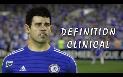 Todos os golos de Diego Costa na Premier League recriados no FIFA15