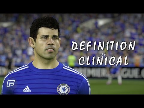 Todos os golos de Diego Costa na Premier League recriados no FIFA15