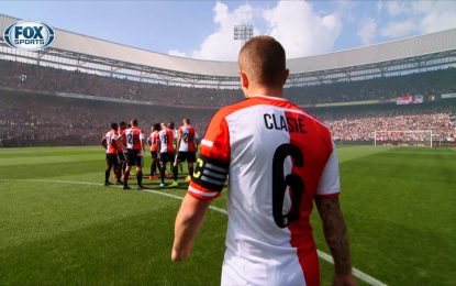 Veja a entrada em campo das equipas num jogo de futebol como nunca viu