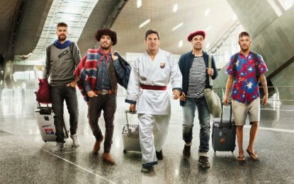 Jogadores do Barça vão de férias em anúncio da Qatar Airways