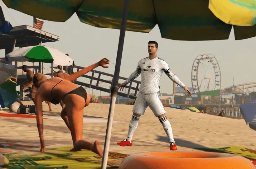 Ronaldo no GTA V: um vídeo que os fãs de CR7 vão adorar