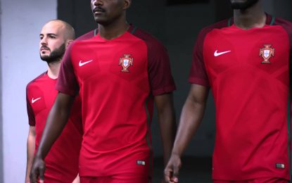 FPF apresenta equipamento de Portugal que será usado no EURO 2016