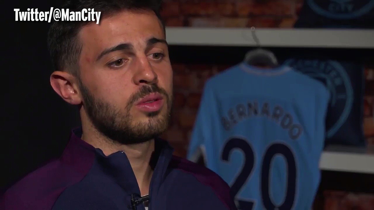 Bernardo Silva já está no Manchester City: a primeira entrevista