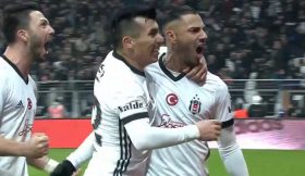 Quaresma marca de trivela contra Fenerbahce