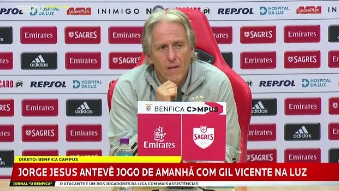 Campeonato a 16 ou 18 clubes? A preferência de Jorge Jesus