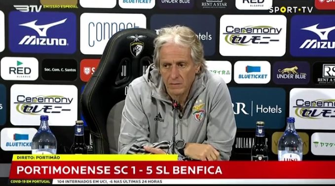 Vídeo: Jorge Jesus explica o que se passou com Weigl