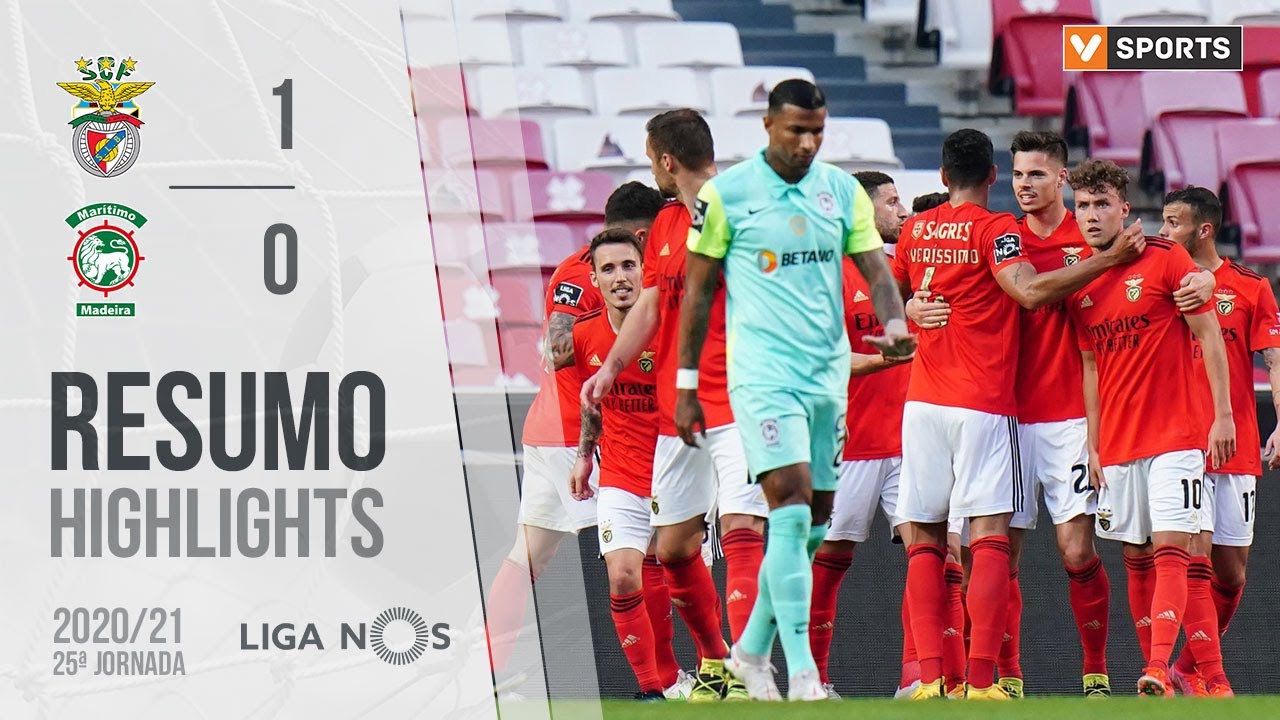 Highlights | Resumo: Benfica 1-0 Marítimo (Liga 20/21 #25)