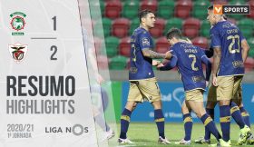 Highlights | Resumo: Benfica 2-1 Santa Clara (Liga 20/21 #29)