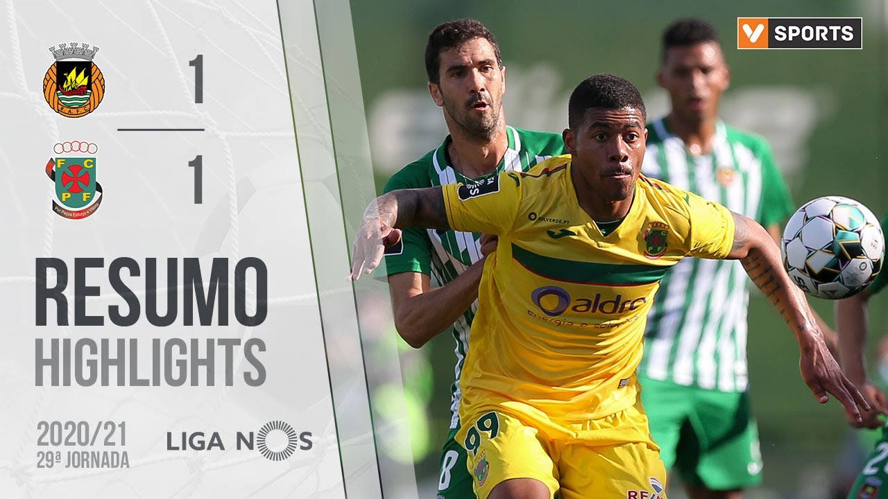 Highlights | Resumo: Rio Ave 1-1 Paços de Ferreira (Liga 20/21 #29)