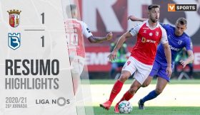 Highlights | Resumo: SC Braga 1-1 Belenenses SAD (Liga 20/21 #26)