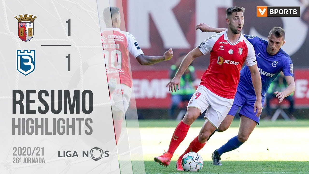 Highlights | Resumo: SC Braga 1-1 Belenenses SAD (Liga 20/21 #26)