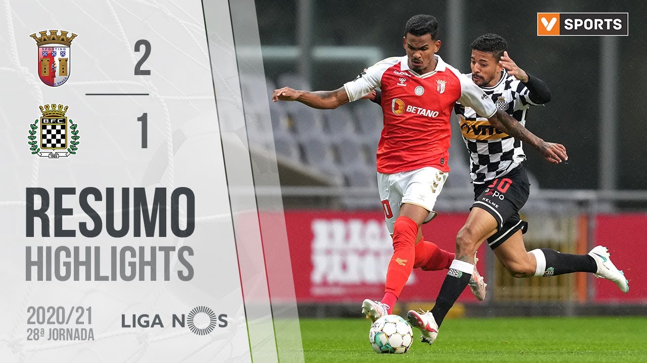 Highlights | Resumo: SC Braga 2-1 Boavista (Liga 20/21 #28)