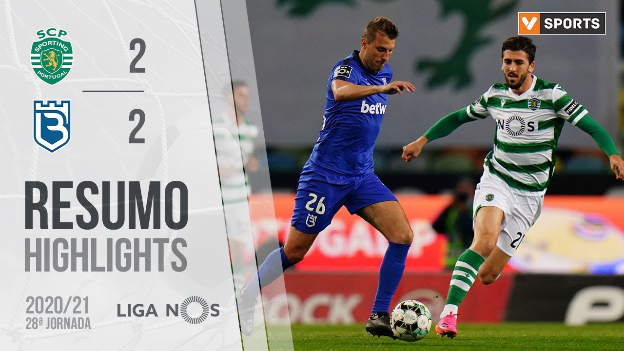 Highlights | Resumo: Sporting 2-2 Belenenses SAD (Liga 20/21 #28)