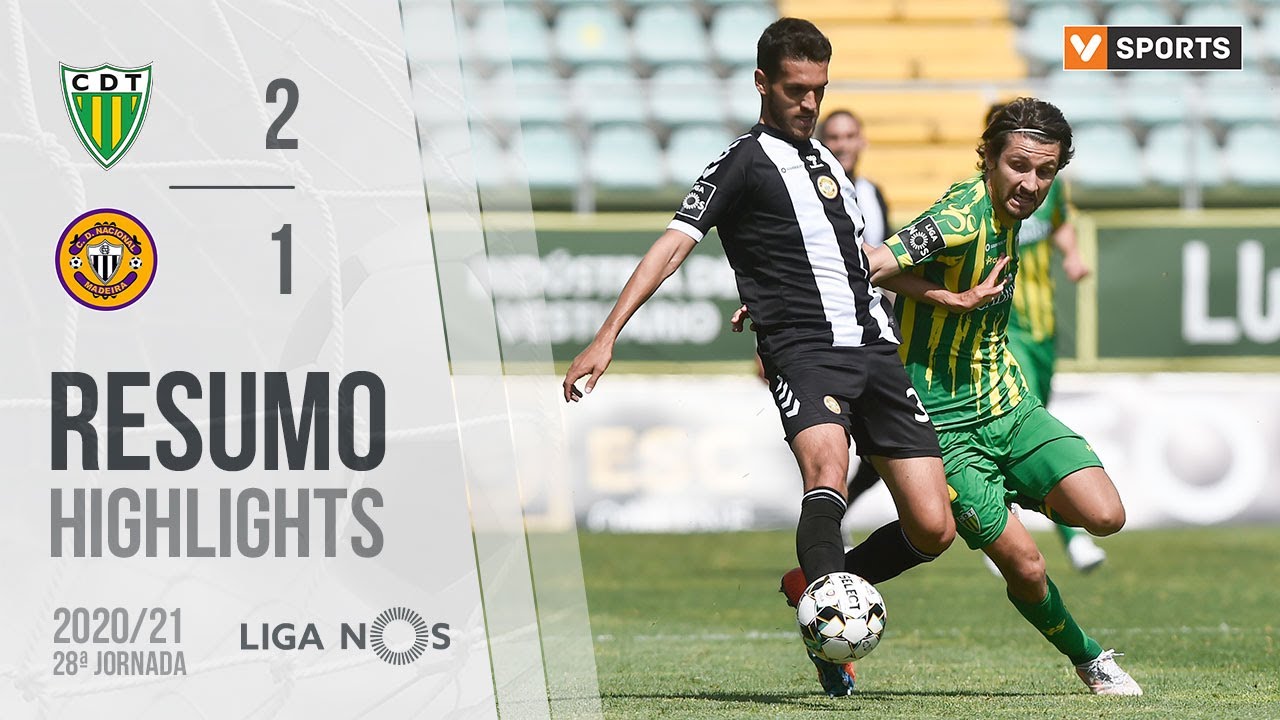 Highlights | Resumo: Tondela 2-1 CD Nacional (Liga 20/21 #28)