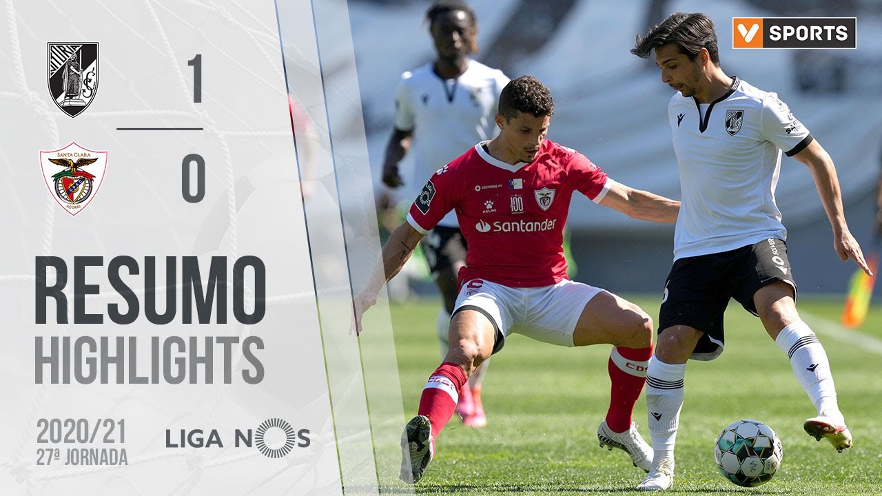 Highlights | Resumo: Vitória SC 1-0 Santa Clara (Liga 20/21 #27)