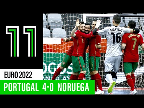 SN Futsal: Portugal 4-0 Noruega